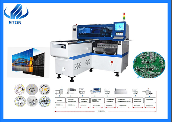 8 Heads LED Chip Mounter Machine HT-E8S 380AC 50Hz CE Approval Multi - Functional