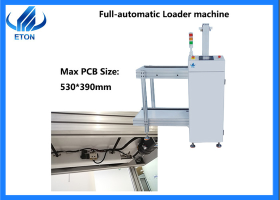 Single Rail SMT Loader Machine Display Control True Color Touch Screen
