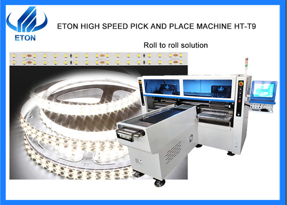 Flexible Strip Surface Mounted Machine Max 25K CPH with ±0.02mm Mounting Precision