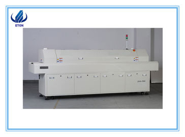 SMT Reflow Soldering Oven , 6 zones Leadfree SMD Reflow Machine for LED PCB Line