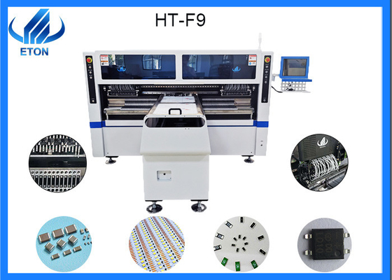 SMT picking and place machine  for LED light  with 68pcs head and 68 pcs feeder