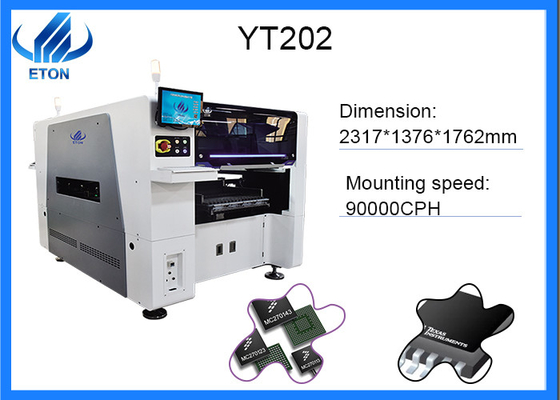 LED Industry SMT Chip Mounter LED Light 0201 - 10mm Package Pick And Place Equipment