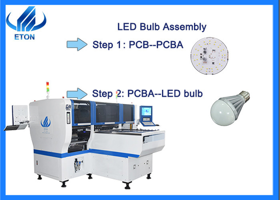 SMT pick and place machine for all sorts of LED lights and PCB drivers and LEN