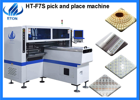 Available for board with any proportion of LED chip and resistor 68 heads F7S mounter machine