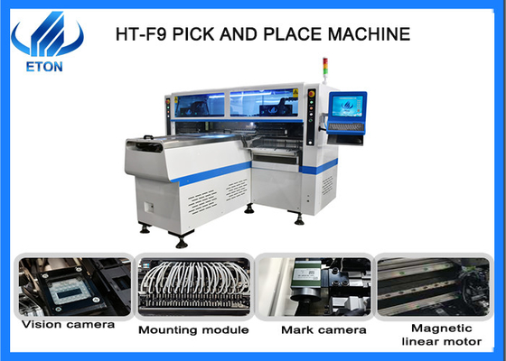 Apply to 1.2 M rigid PCB and 1 M LED flexible strip with 250000 capacity led high- speed mounter machine