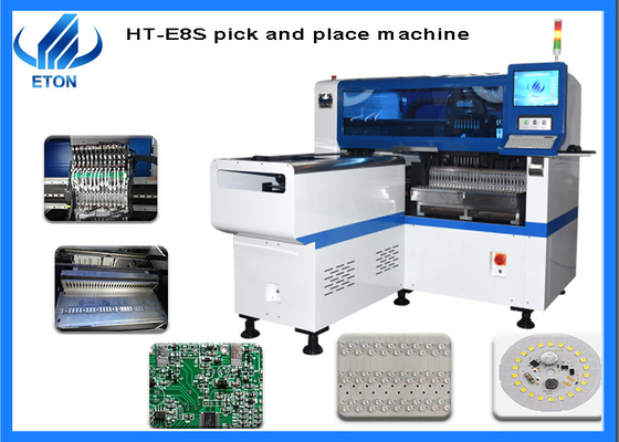 High Precision Automatic LED Bulb And SMT Pick And Place Machine 45000 CPH Capacity