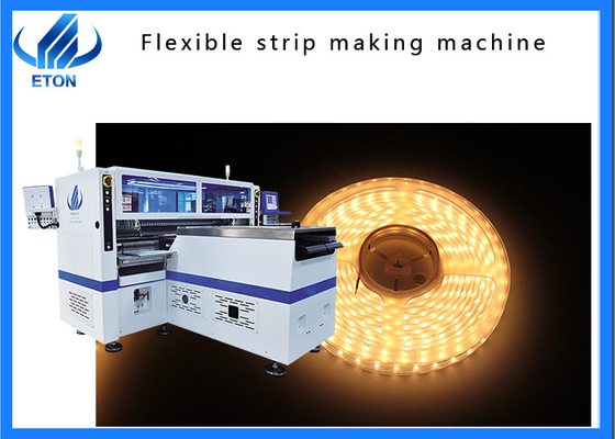 Roll To Roll Pick And Place Machine 500000CPH High Speed For 5m-50m Length Flexible Strip