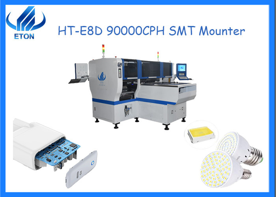 Soft R&amp;D Independently SMT mounter with 4 sets of camera pick and place machine