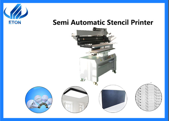 120 watt semi automatic stencil printer machine for LED bulb making