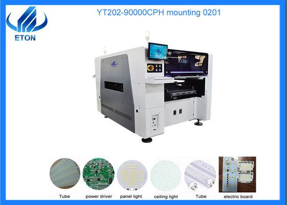 ETON YT202 LED Bulb Panel Lens SMT Chip Mounter 90000CPH SMT Placement Equipment