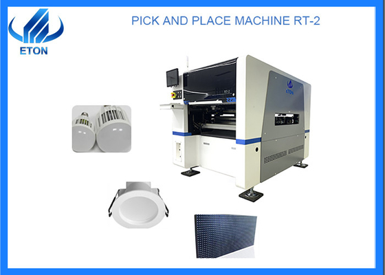 Multifunctional 80000CPH Pneumatic PCB clamping with 20 pcs head smt machine