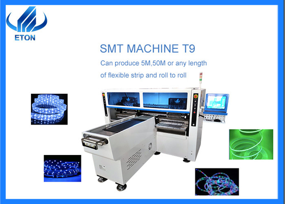 5m, 50m or any length of Flexible Strip and roll to roll SMT making Machine 250K CPH Pick And Place Machine