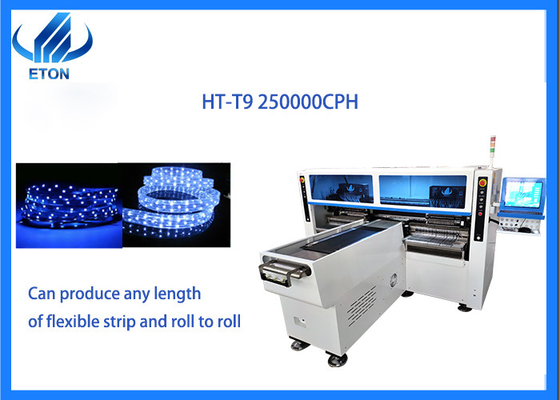 ETON Apply for any length Flexible Strip SMT Making Machine 250000CPH With 68 Head SMT PICK AND PLACE MACHINE