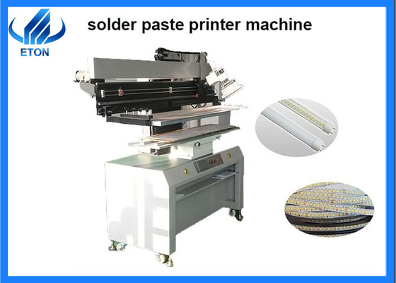 Semi Automatic LED Assmenbly Line PCB Board 1.2m Solder Paste Printing Machine