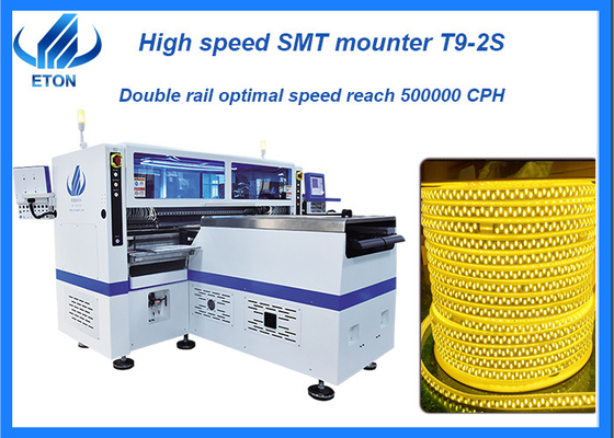 Ultra-high-speed high productivity 136pcs heads for led flexible strip pick and place machine