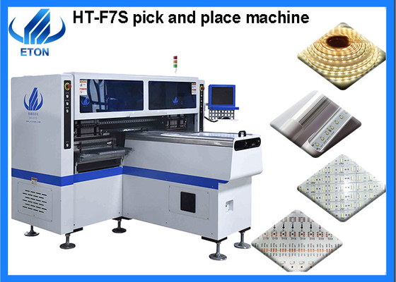 Dual Arm Smt Mounter Machine 34 Heads For 0.5m 1m LED Flexible Strip