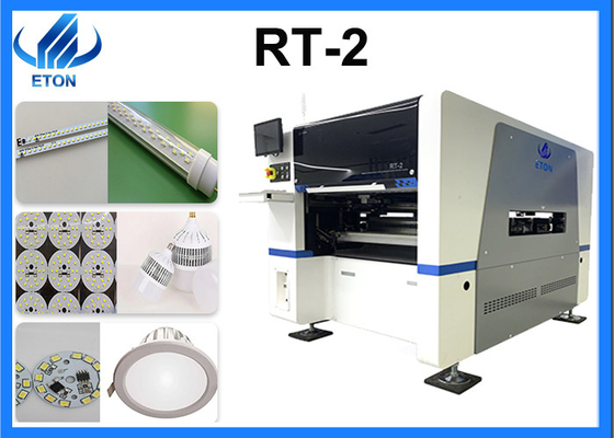 LED multifunctional high precision recognition 10 heads smt pick and place machine