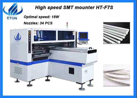 32pcs Head SMT Mounting Machine 180000cph Dual Arm High Speed