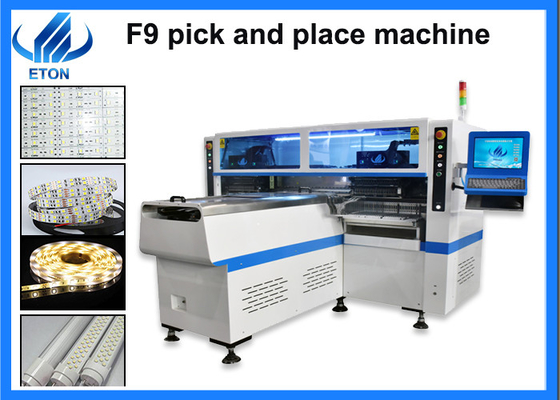 68 heads with 250000 capacity mounting for flexible strip HT-F9 pick and place machine