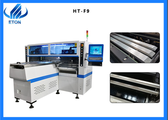 250000CPH LED high speed pick and place machine dual arm magnetic linear motor