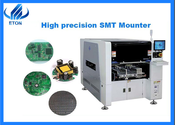 High Precision LED Mounting Machine 0201 10 Heads 40000CPH SMT Chip Mounter