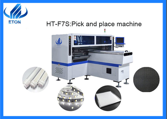 180000CPH High Speed SMT Pick And Place Machine 5mm 34pcs Head For flexible strip