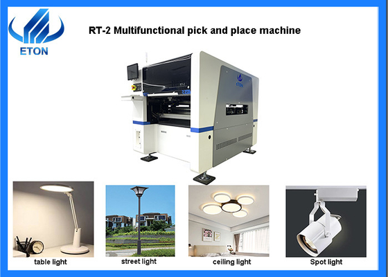 Multifunctional Double-Module Producing Two Products One Time Reach 80000 CPH Pick And Place Machine Rt-2