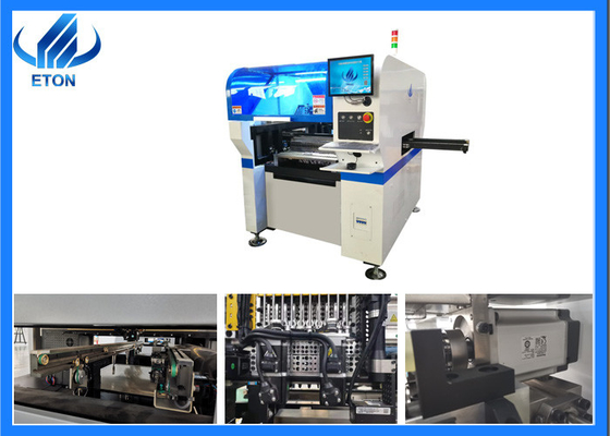 60000-70000CPH 20heads Pick And Place Machine visual system led making machine