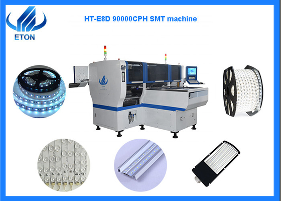 Dual Module LED Making Machine Magnetic Linear Motor 90000CPH LED Pick And Place Machine