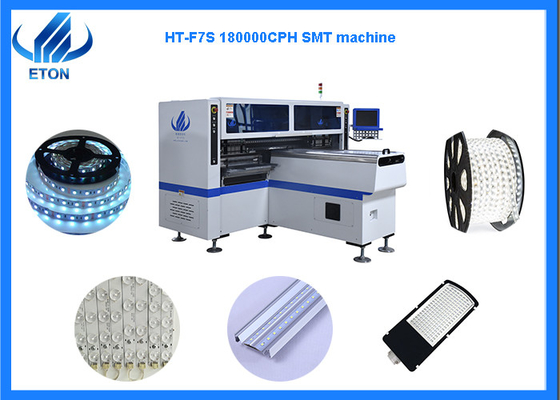 LED Tube Flexible Strip Light Mounter Pick And Place Machine Dual Arm High Speed 34 Heads