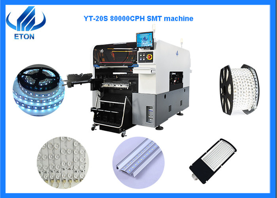 Multifunctional Pick And Place Machine 32 Heads 80000CPH Dual Module SMT Placement Machine