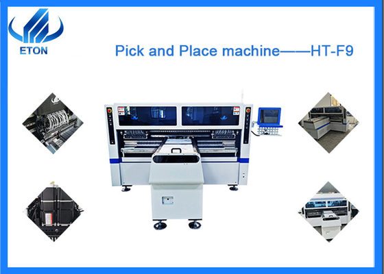 Professional full automatic making flexible strip 250000CPH HT-F9 LED light SMT pick and place machine