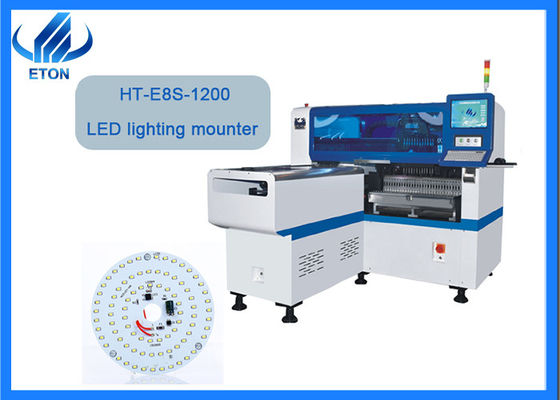 Multi Function SMT Pick And Place Machine 24 Feeder Station For LED Lighting