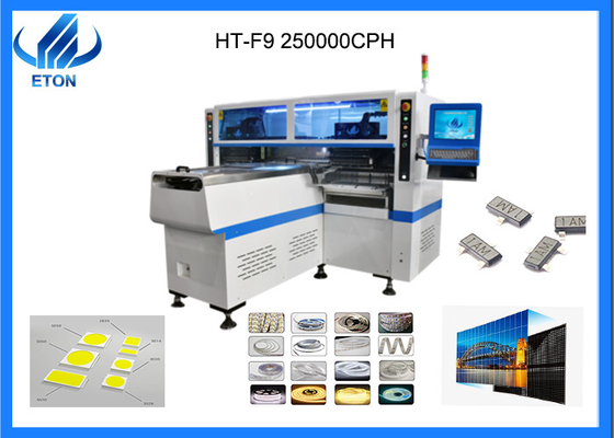 200K CPH LED 250MM PCB SMD Mounting Machine 68 Heads