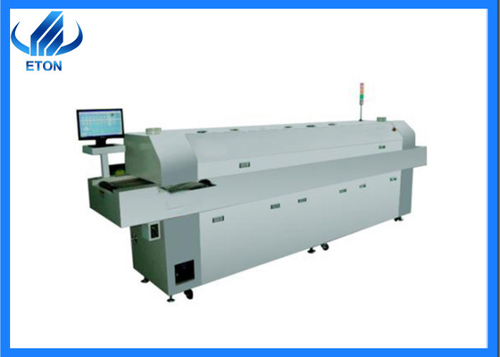 8 Zones SMT Reflow Soldering Oven PCB Vacuum Reflow Oven SMD Heating Machine