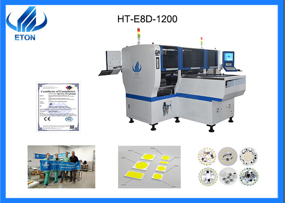 Automatic LED SMD Mounting Machine HT-E8D 380AC 50Hz Power High Precision