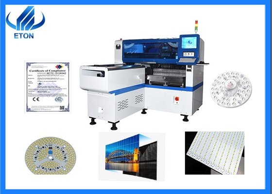 Multi - Functional SMT Pick And Place Machine , Led Chip Smd Mounting Machine HT-E8S