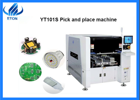 High Precision 0201 Components SMT Mounter LED Lighting Pick And Place Machine