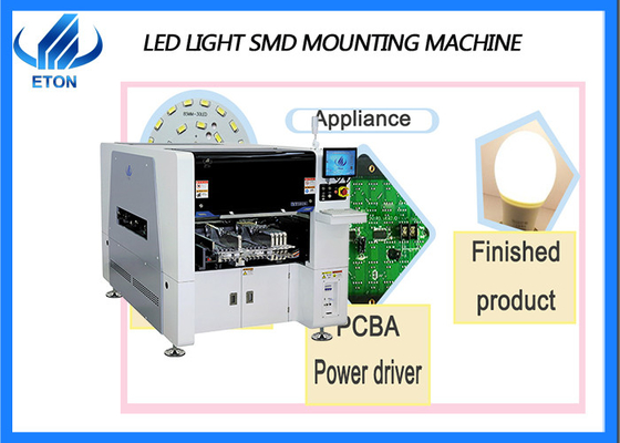 Electric Board SMD Chip Mounter 40000CPH PCB Processing Machine