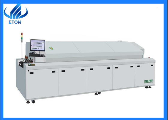 Lead Free SMT Reflow Oven 1500mm/Min LED Reflow Soldering Machine