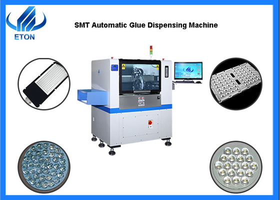 SMT Automatic Glue Dispensing Machine 90000CPH For Lens Lower Wasting High Efficiency