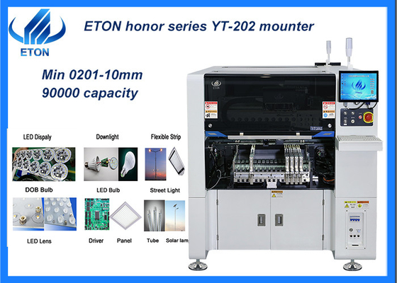 Efficient LED display screen 90000 CPH PCB SMT assembly machine