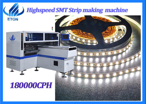 Highspeed Tube/Strip SMT Mounter 180k CPH Pick And Place Machine
