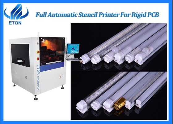 LED Tube Full Automatic Stencil Printer ET5235 For LED Lighting Max 1200mm/S Programmable