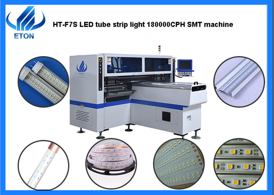 3528 / 5050 LED Chip SMD Mounting Machine 180000CPH For LED Tube / Strip Light