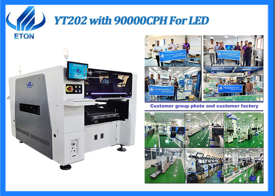YT202 Electric LED Making Machine Pick And Place Machine R&D Independently