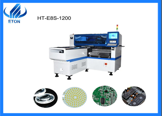 ETON E8S-1200 SMT Placement Machine With 12 heads 45000CPH Single Module Magnetic Linear