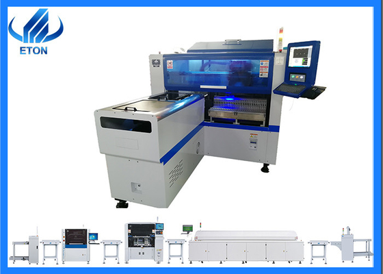 High Speed SMT Mounter Machine LED Lights Assembly Machine With 12 Heads