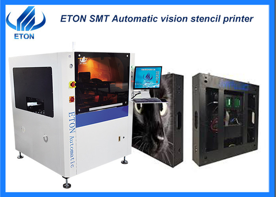 Full automatic 520mm LED display PCB printing vision printer machine