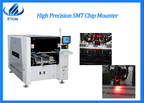 High Precision SMT chip mounter 40000CPH with 2 sets of camera pick and place machine